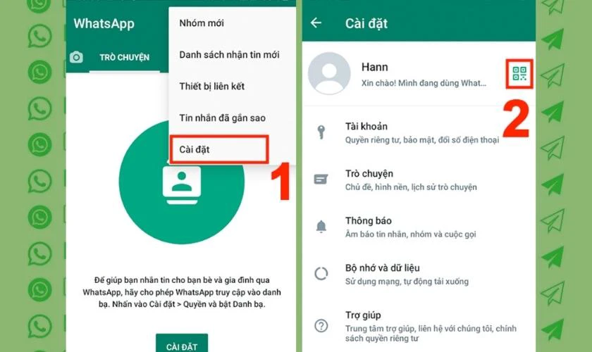đăng nhập whatsapp trên máy tính bằng qr