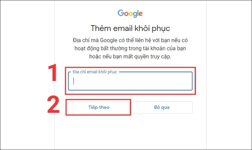 Các bước tạo Gmail trên máy tính 