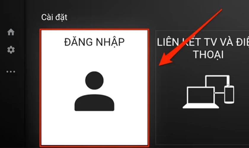 Đăng nhập tài khoản Email của mình vào YouTube