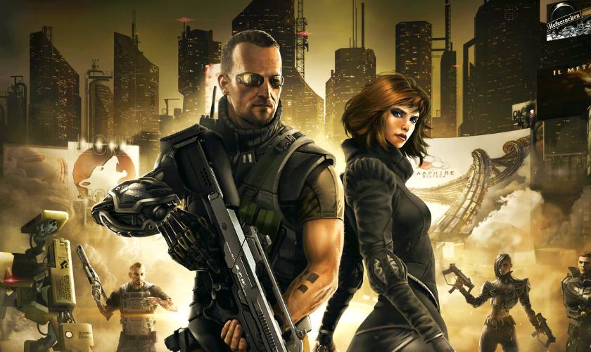 Series Deus Ex là tựa game Cyberpunk nổi tiếng