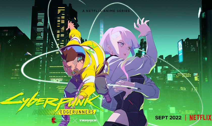 Phim Cyberpunk Edgerunner được sản xuất bởi Nhật Bản