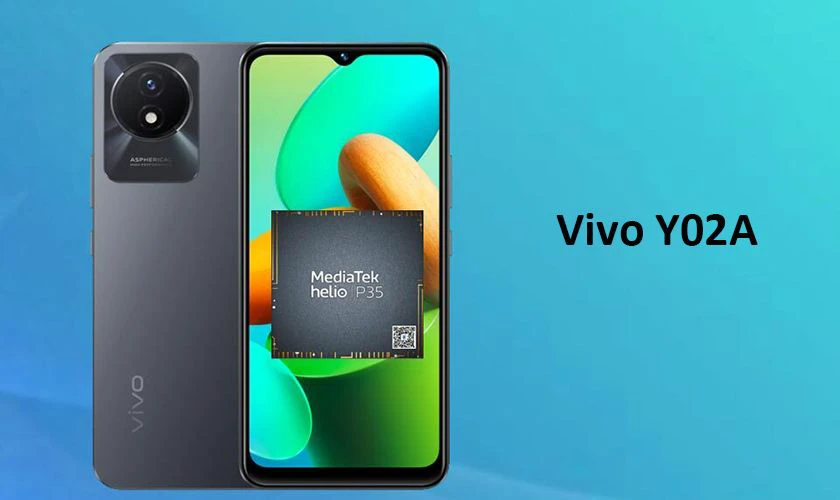Điện thoại Vivo Y02A pin trâu dành cho học sinh lớp 6