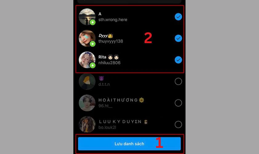 Cách thêm bạn vào danh sách Close Friend
