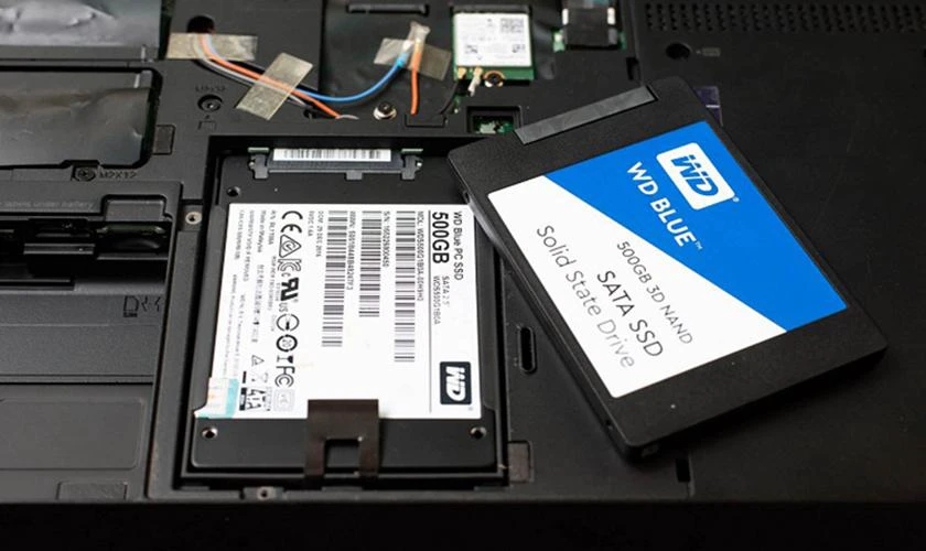 Nâng cấp ổ SSD, giảm tình trạng laptop bị chạy chậm