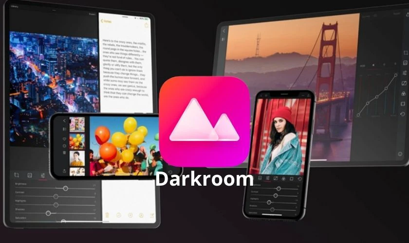 Darkroom - Phần mềm chỉnh ảnh xóa phông miễn phí