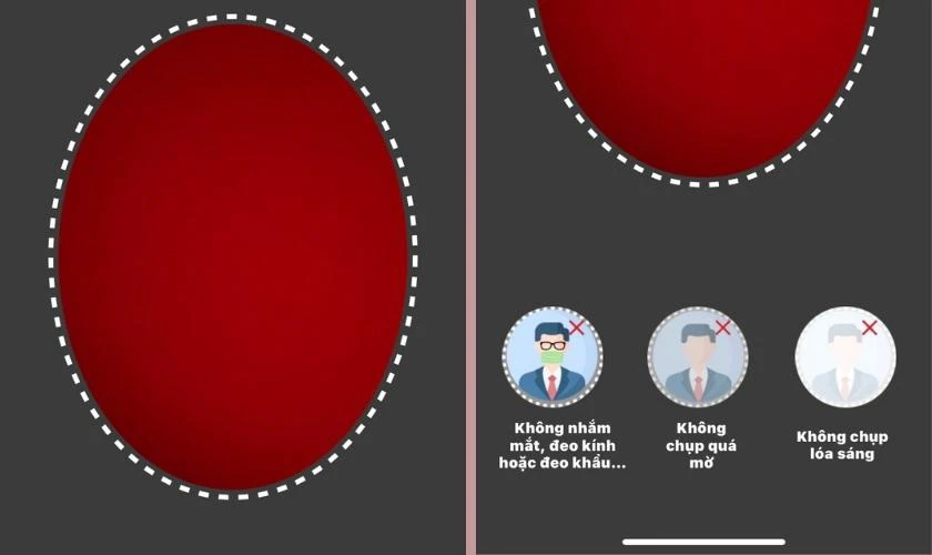 Xác thực tài khoản VNeID bằng cách quét khuôn mặt