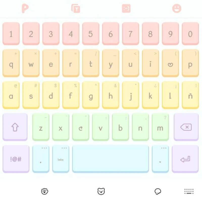 Ý tưởng keyboard wallpaper cute