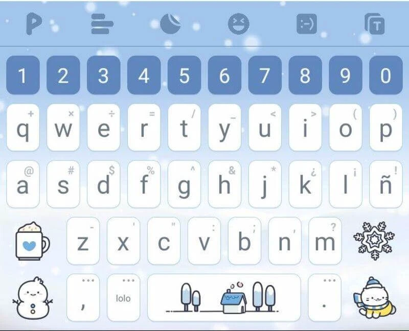 Ý tưởng keyboard wallpaper cute cho điện thoại