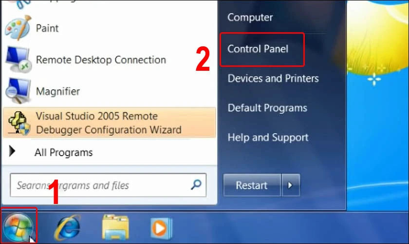 N&acirc;ng cấp driver, card m&agrave;n h&igrave;nh tr&ecirc;n Win 7