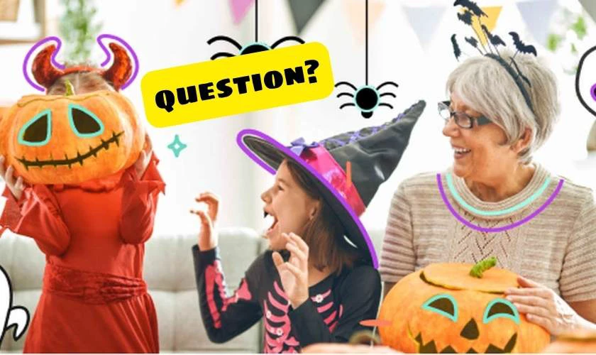 Trò chơi Halloween đố vui cho trẻ em