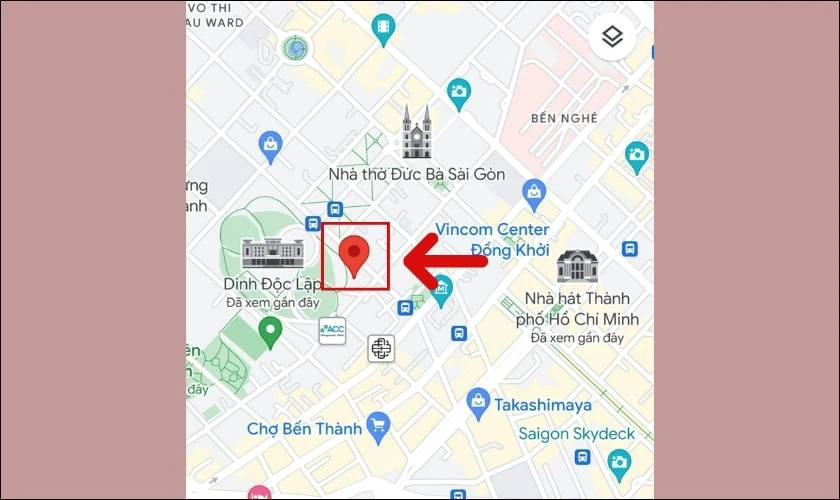 Cách đo khoảng cách trên Google Maps Android