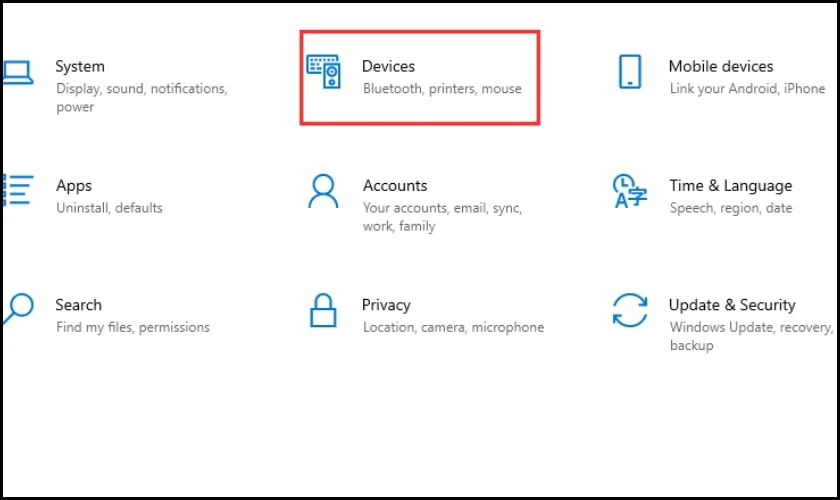Tắt quyền quản lý mặc định máy in của Windows