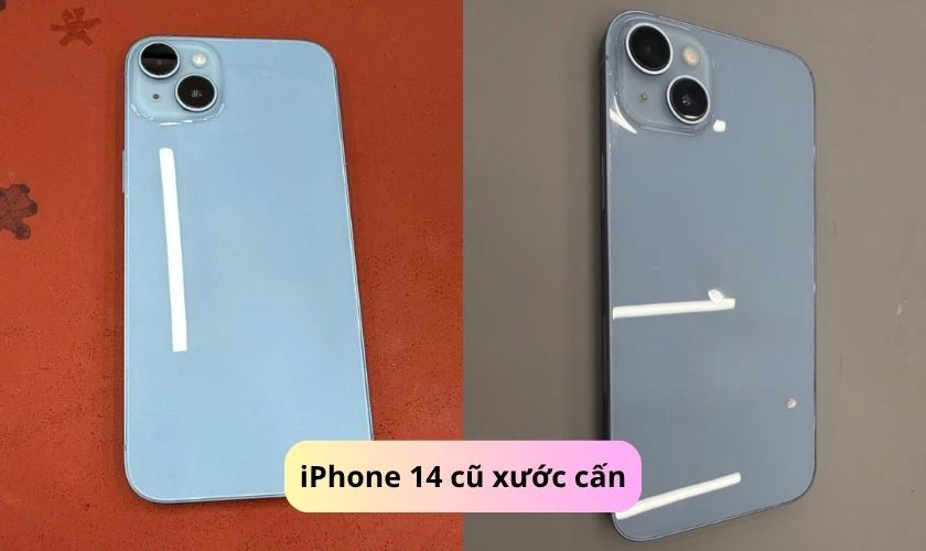 10 triệu nên mua điện thoại gì - iPhone 14 128GB cũ xước cấn