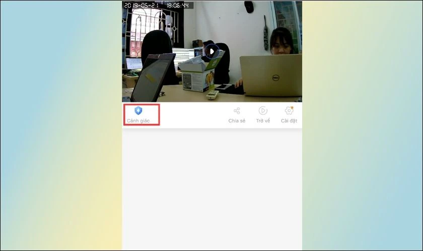 Quay lại trang chủ v&agrave; chọn v&agrave;o Cảnh gi&aacute;c