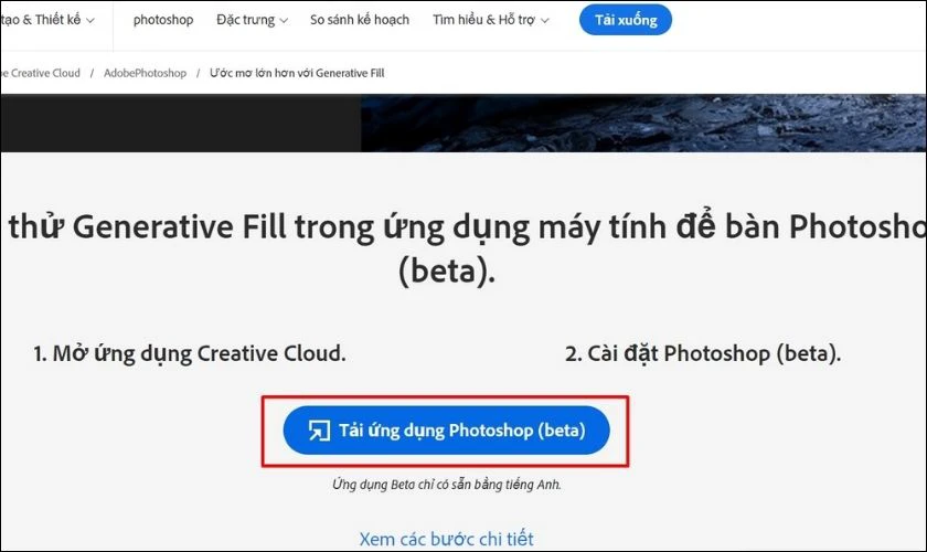 Nhấn chọn D&ugrave;ng thử miễn ph&iacute;