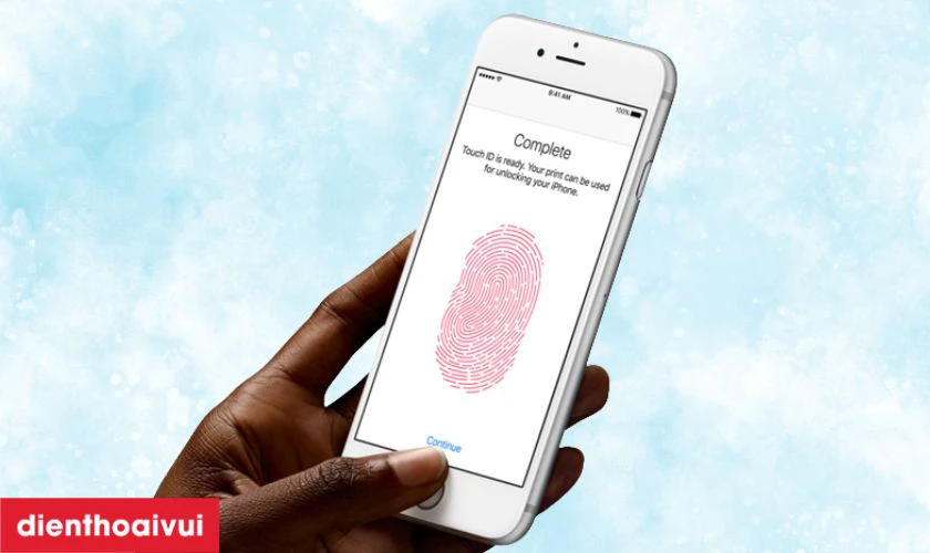 Touch ID của iPhone 6S 64GB cũ trầy xước