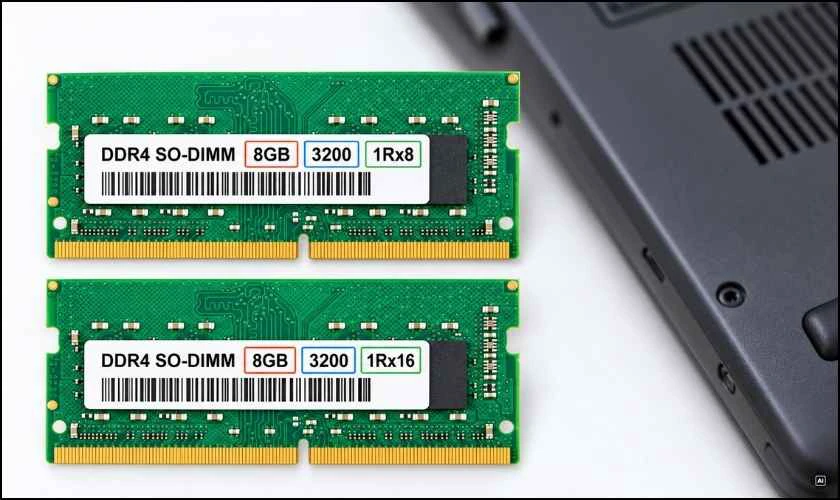 RAM 1Rx8 và 1Rx16 có lắp chung được không
