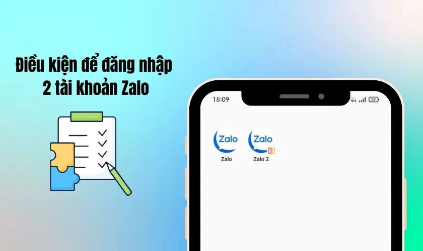 Điều kiện để tạo 2 t&agrave;i khoản Zalo tr&ecirc;n 1 điện thoại OPPO