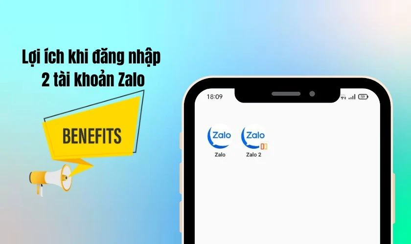 Lợi &iacute;ch khi tạo 2 t&agrave;i khoản zalo tr&ecirc;n 1 điện thoại OPPO