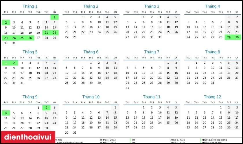 Ngày 20/11 nhà trường có cho nghỉ không? Nghỉ mấy ngày