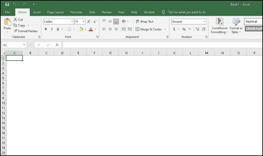 Ho&agrave;n tất x&oacute;a bỏ d&ograve;ng kẻ trong Excel 