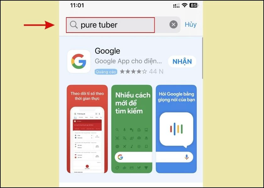 ​​C&aacute;ch tải Pure Tuber cho iOS&nbsp;