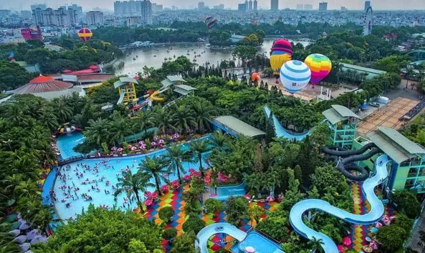 Công Viên Nước Đầm Sen