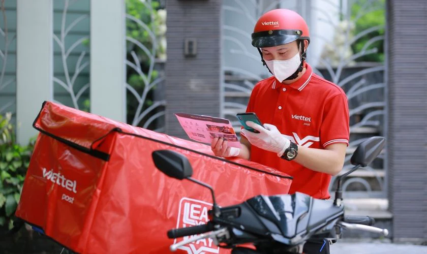 Lịch làm việc của Viettel Post