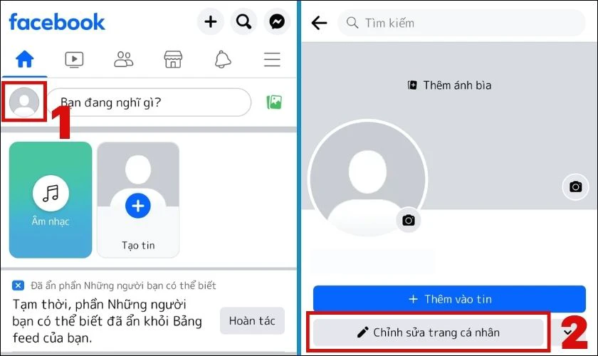 C&aacute;ch tạo avatar hoạt h&igrave;nh tr&ecirc;n Facebook