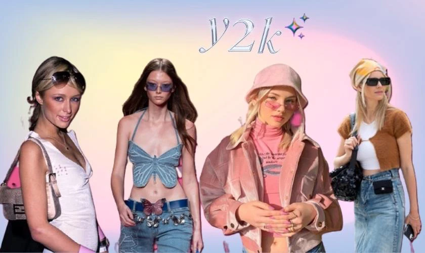 Phụ kiện lấp l&aacute;nh trong style Y2K l&agrave; g&igrave;?
