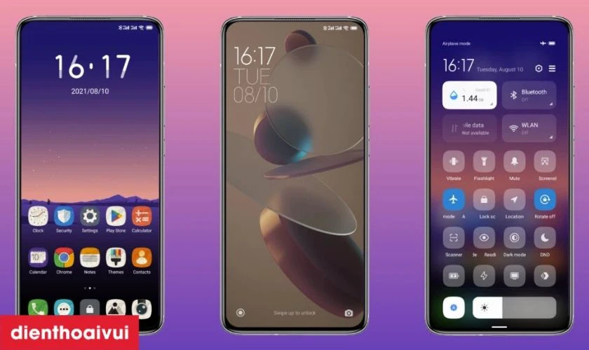 Hệ điều h&agrave;nh MIUI với giao diện v&ocirc; c&ugrave;ng th&acirc;n thiện v&agrave; tiện lợi