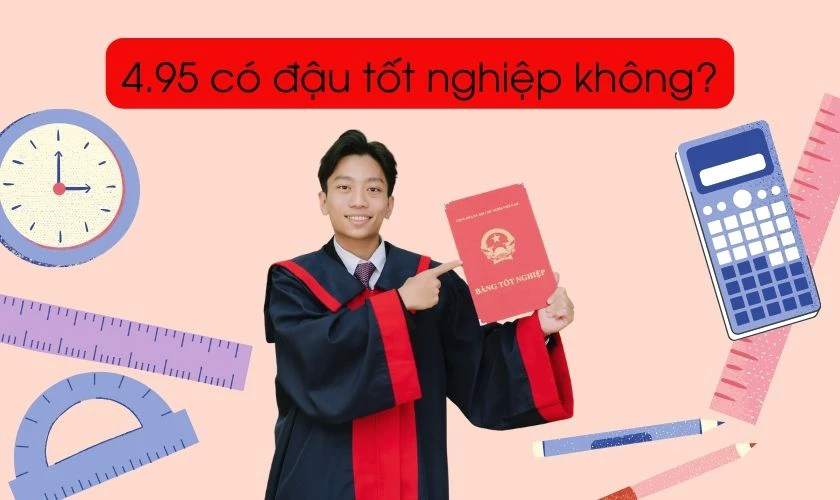 4.95 có đậu tốt nghiệp không?