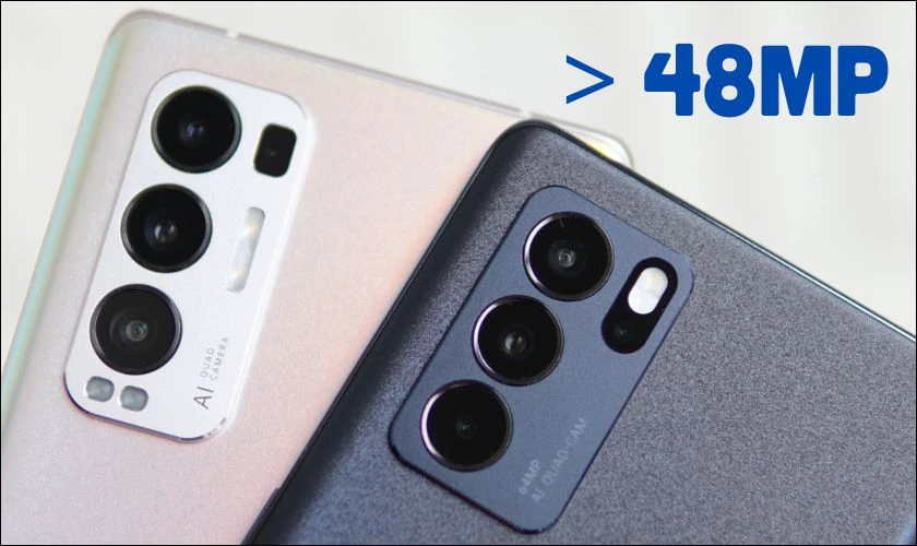 Hãy chọn những mẫu điện thoại có camera chính từ 48MP trở lên