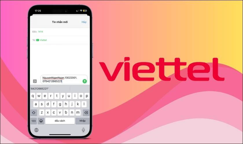 C&aacute;ch đăng k&yacute; sim ch&iacute;nh chủ Viettel tại nh&agrave; bằng tin nhắn