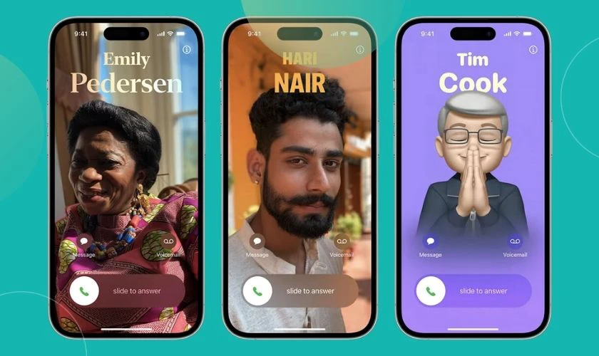 iOS 17 c&oacute; g&igrave; mới - Thay đổi giao diện li&ecirc;n hệ