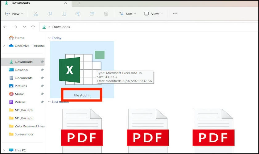 Tiến hành đổi tên file