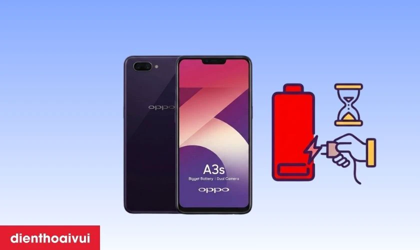 th&oacute;i quen sạc g&acirc;y hại pin oppo a3s