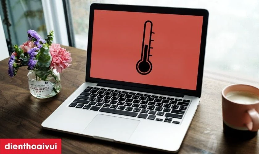 Nhiệt độ pin laptop Asus FX80 dễ tăng cao