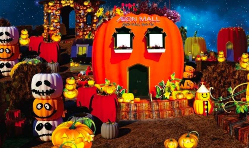 Địa điểm Halloween S&agrave;i G&ograve;n tại Aeon Mall 