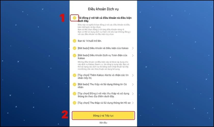 C&aacute;ch sử dụng KakaoTalk tr&ecirc;n điện thoại