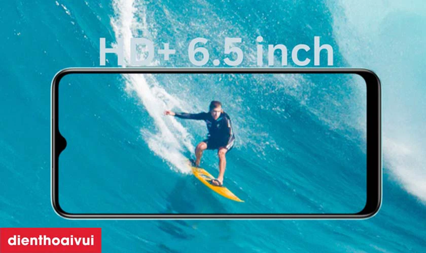 M&agrave;n h&igrave;nh lớn 6.5 inch cho tầm nh&igrave;n rộng r&atilde;i
