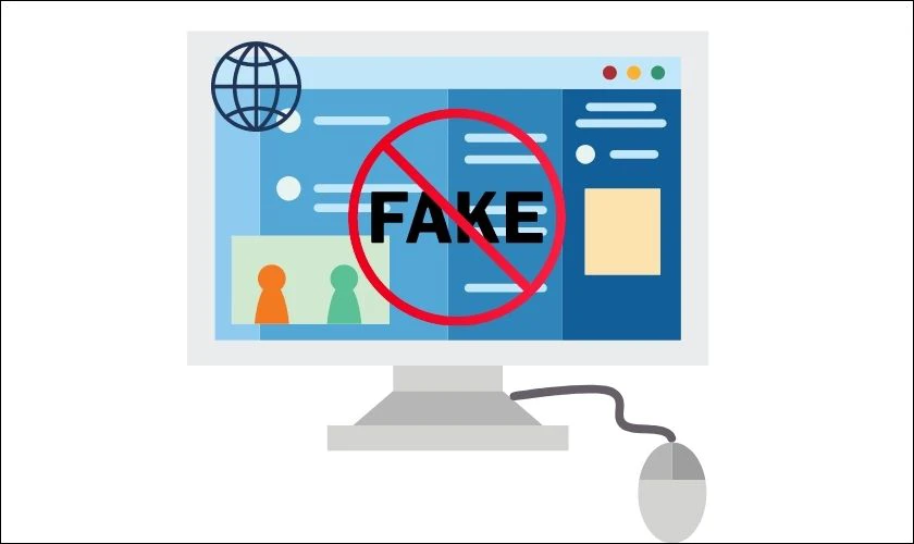 Kiểm tra v&agrave; t&igrave;m hiểu kỹ trang web trước khi đăng nhập