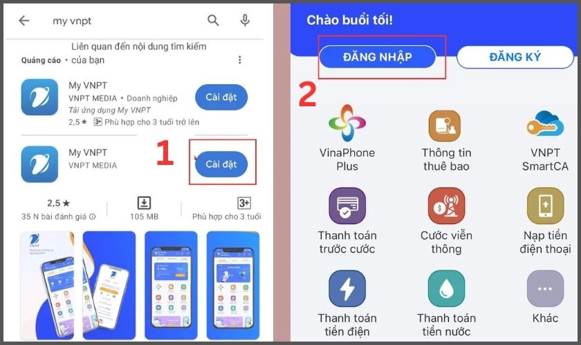 C&aacute;ch đăng k&yacute; sim ch&iacute;nh chủ VinaPhone tại nh&agrave; bằng app My VNPT