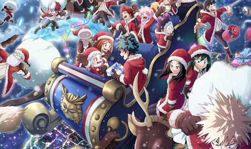Ph&ocirc;ng nền gi&aacute;ng sinh Anime My Hero Academia