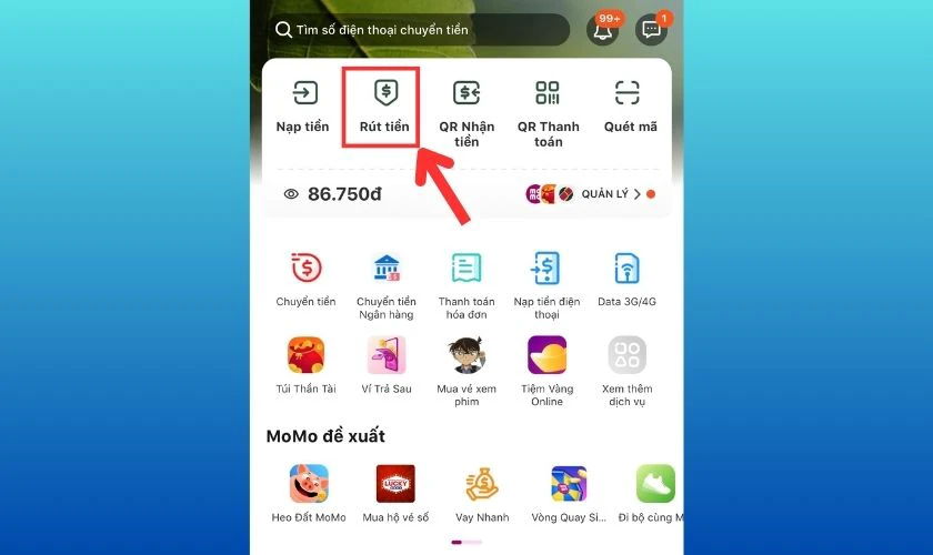 C&aacute;ch chuyển tiền từ MoMo qua ZaloPay