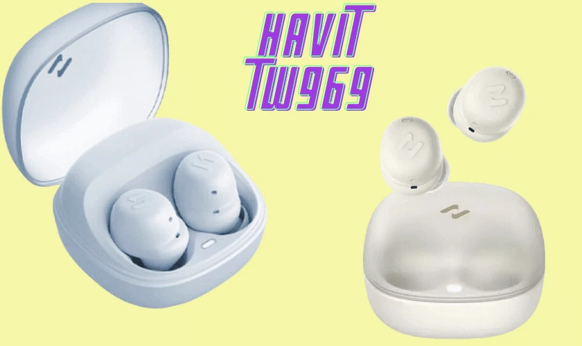 Tai nghe Bluetooth Havit TW969 - Top tai nghe kh&ocirc;ng d&acirc;y gi&aacute; rẻ đ&aacute;ng mua nhất