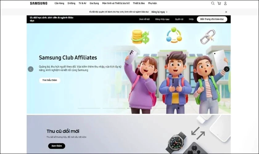 Samsung Back to School mang đến nhiều ưu đ&atilde;i ri&ecirc;ng m&ugrave;a tựu trường