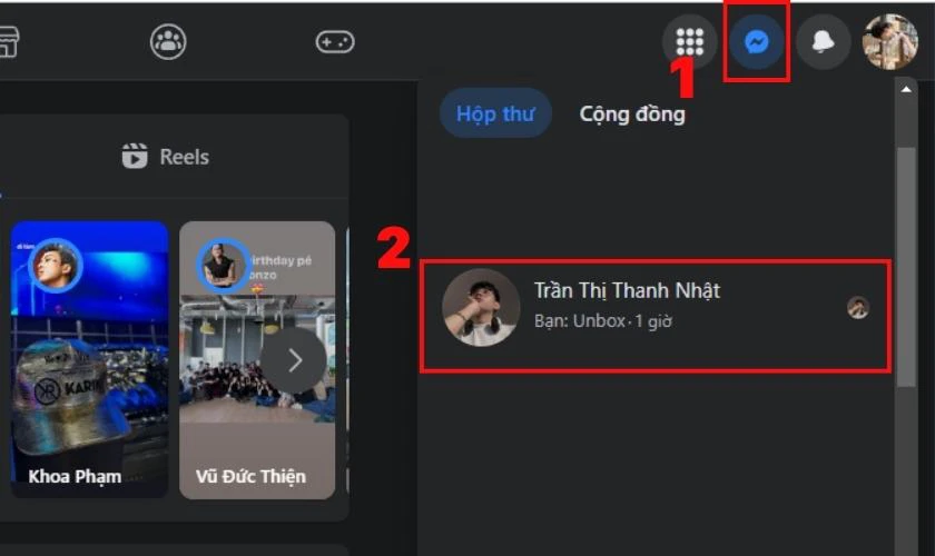 C&aacute;ch x&oacute;a to&agrave;n bộ cuộc tr&ograve; chuyện tr&ecirc;n Messenger 2 b&ecirc;n tr&ecirc;n m&aacute;y t&iacute;nh