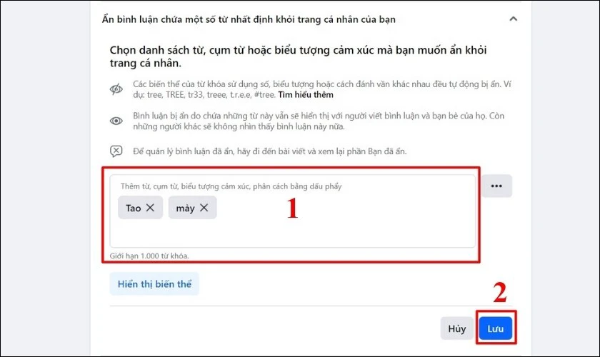 Cuối c&ugrave;ng l&agrave; nhấn Lưu
