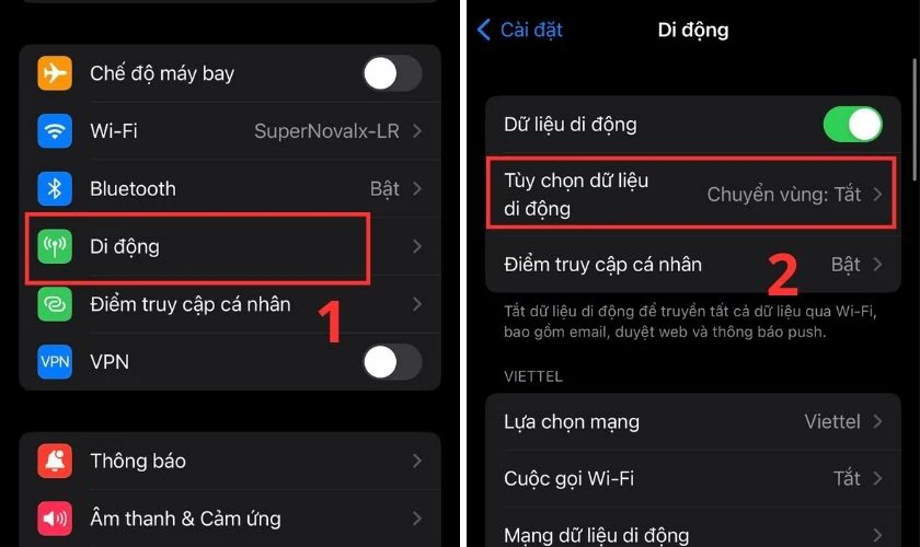 L&agrave;m thế n&agrave;o để tắt chế độ VoLTE?